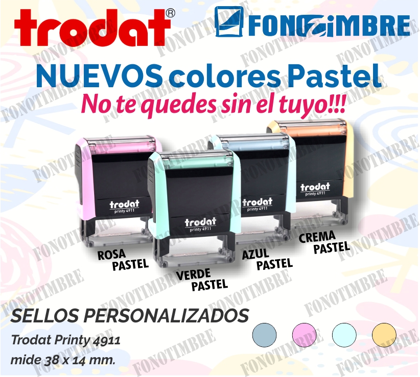 Sellos Cuadrados - Timbres Personalizados de todas las medidas